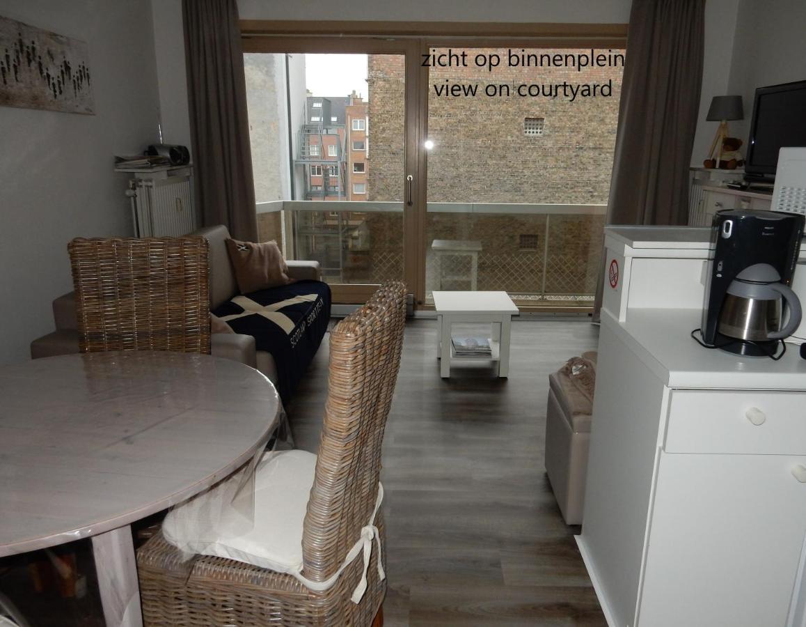 Studio Center Of Ostend W/Parking & South Terrace Apartment Exterior photo